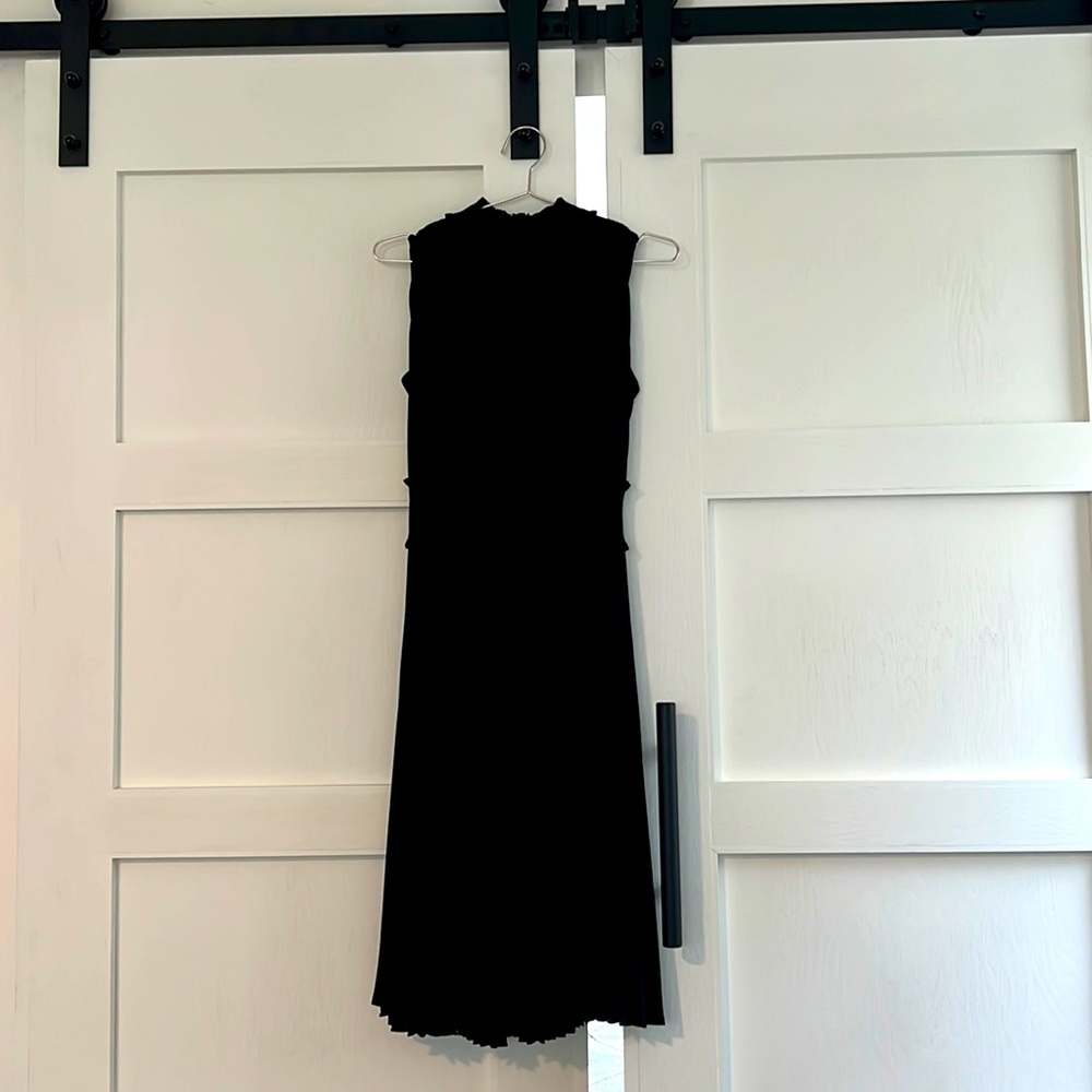 Worn ONCE Nanette Leopore adorable and chic black dress.